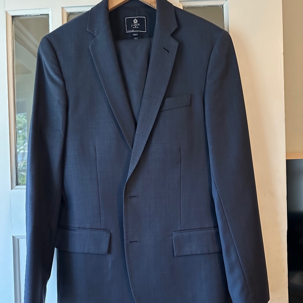 JCrew Navy Suit